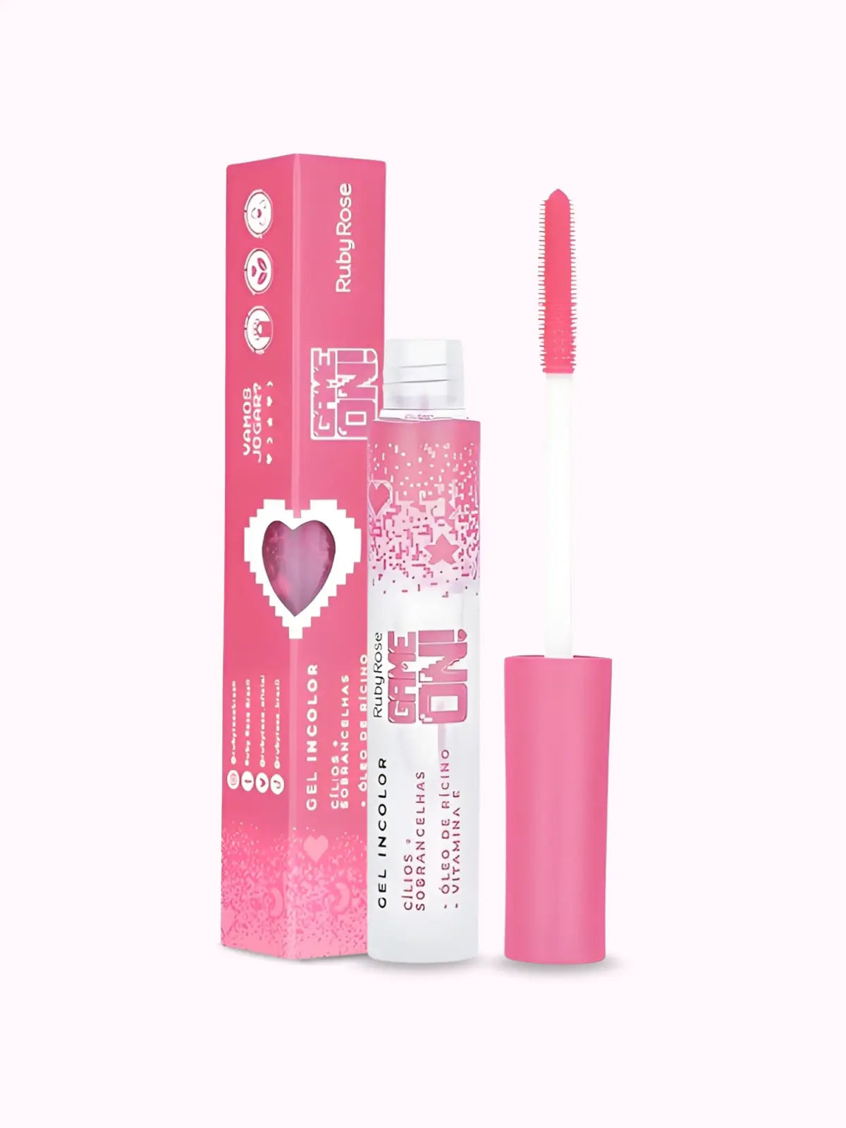 Gel Incolor Cílios E Sobrancelhas Game On - Ruby Rose