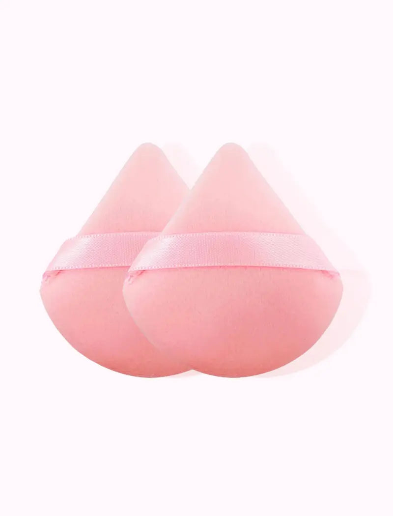 Kit 2 Esponjas Puff Triangulares Para Pó - Q Bela Manuela