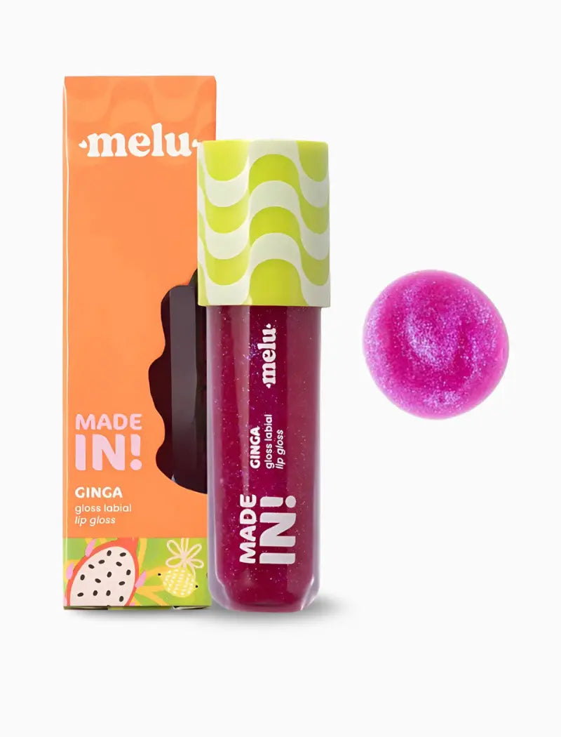 Gloss Labial Ginga Made In! (Cor Malemolência) - Melu by Ruby Rose
