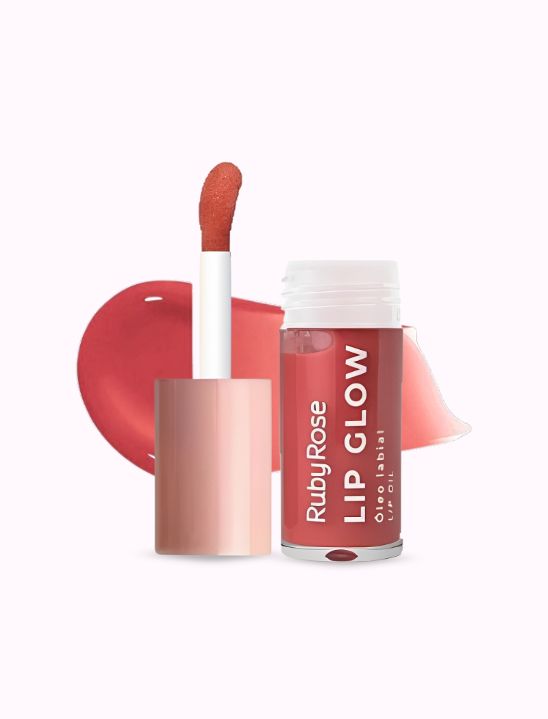 Lip Oil Lip Glow (Vintage Rose) - Ruby Rose