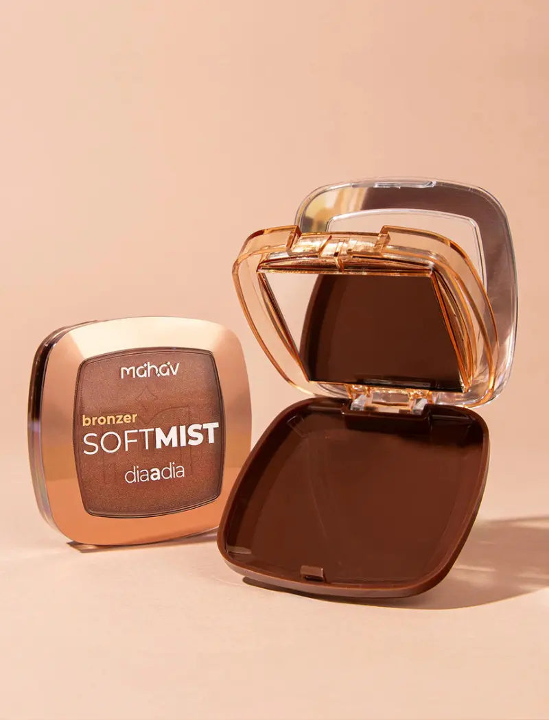 Bronzer Soft Mist Com Espelho (Cor Hazelnut) - Mahav