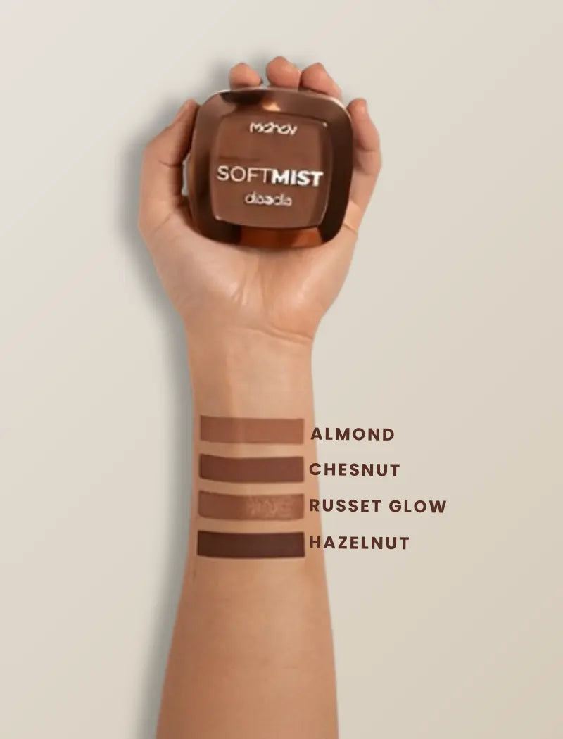 Bronzer Soft Mist Com Espelho (Cor Hazelnut) - Mahav