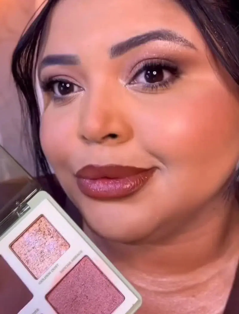 Paleta de Contorno, Blush e Iluminador Perfect Palette Silk Skin (Cor Deep Radiance) – Ruby Rose