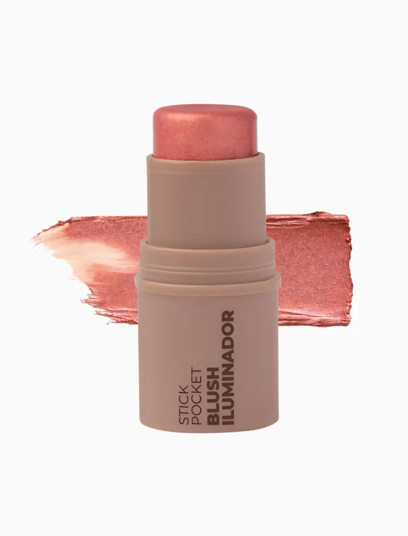 Blush Iluminador Stick Pocket (Cor Angel) - Mahav