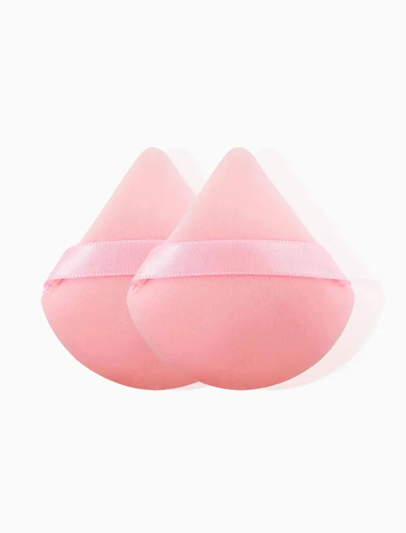 Kit 2 Esponjas Puff Triangulares Para Pó - Q Bela Manuela