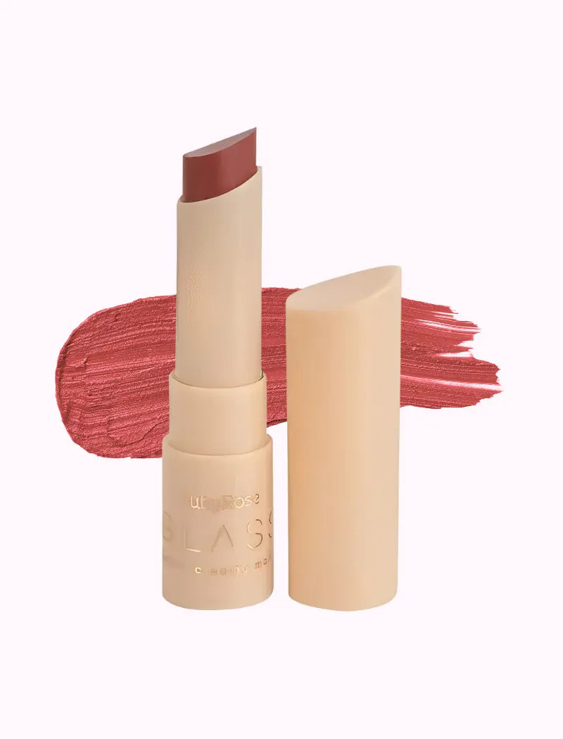 Batom Creamy Matte Glass (Cor GL02) - Ruby Rose