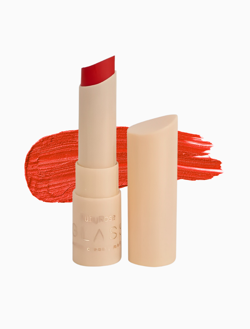 Batom Creamy Matte Glass (Cor GL05) - Ruby Rose