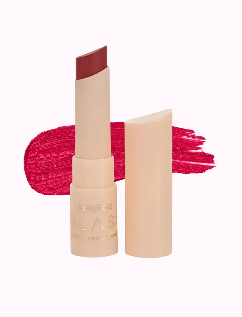 Batom Creamy Matte Glass (Cor GL05) - Ruby Rose