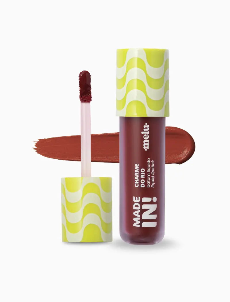 Batom Líquido Charme do Rio Made In! (Cor Leblon) - Melu by Ruby Rose