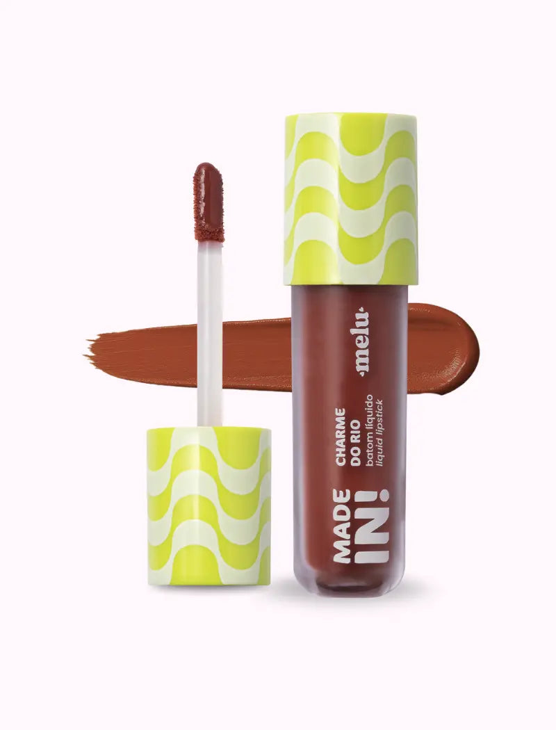 Batom Líquido Charme do Rio Made In! (Cor Leme) - Melu by Ruby Rose