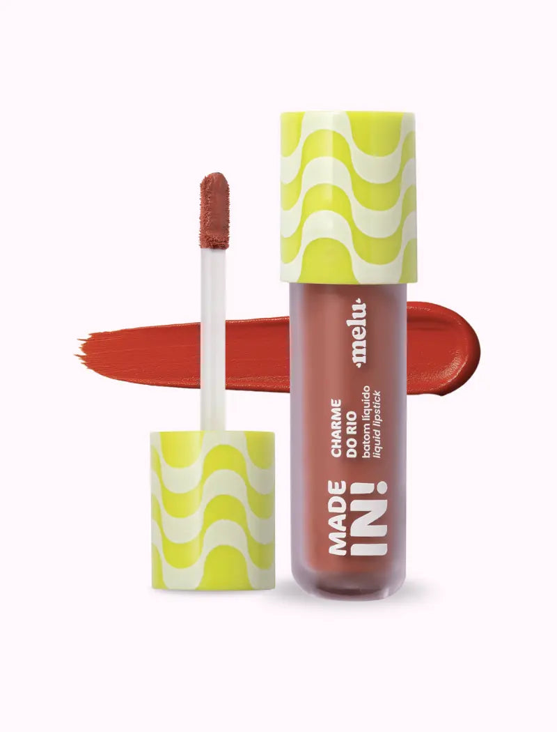 Batom Líquido Charme do Rio Made In! (Cor Parati) - Melu by Ruby Rose